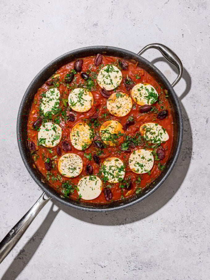 Easy Vegan Shakshuka with Silken Tofu